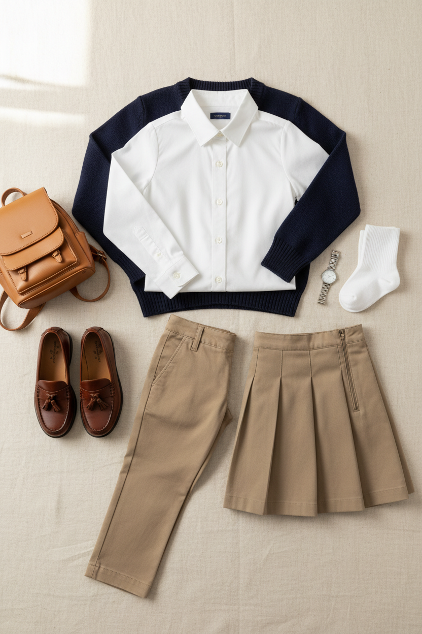 Girl's School Uniform Pieces