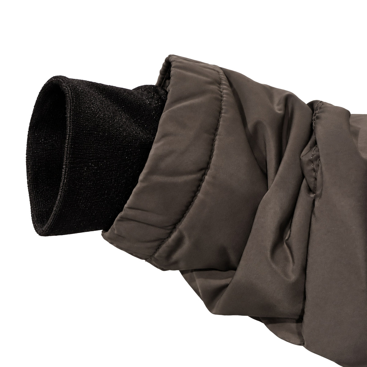 Calvin Klein Hooded Puffer Winter Coat | Women’s Small | Charcoal Gray