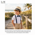 Kids Classic Straw Fedora Hat with Black Band | Lightweight Summer Sun Hat