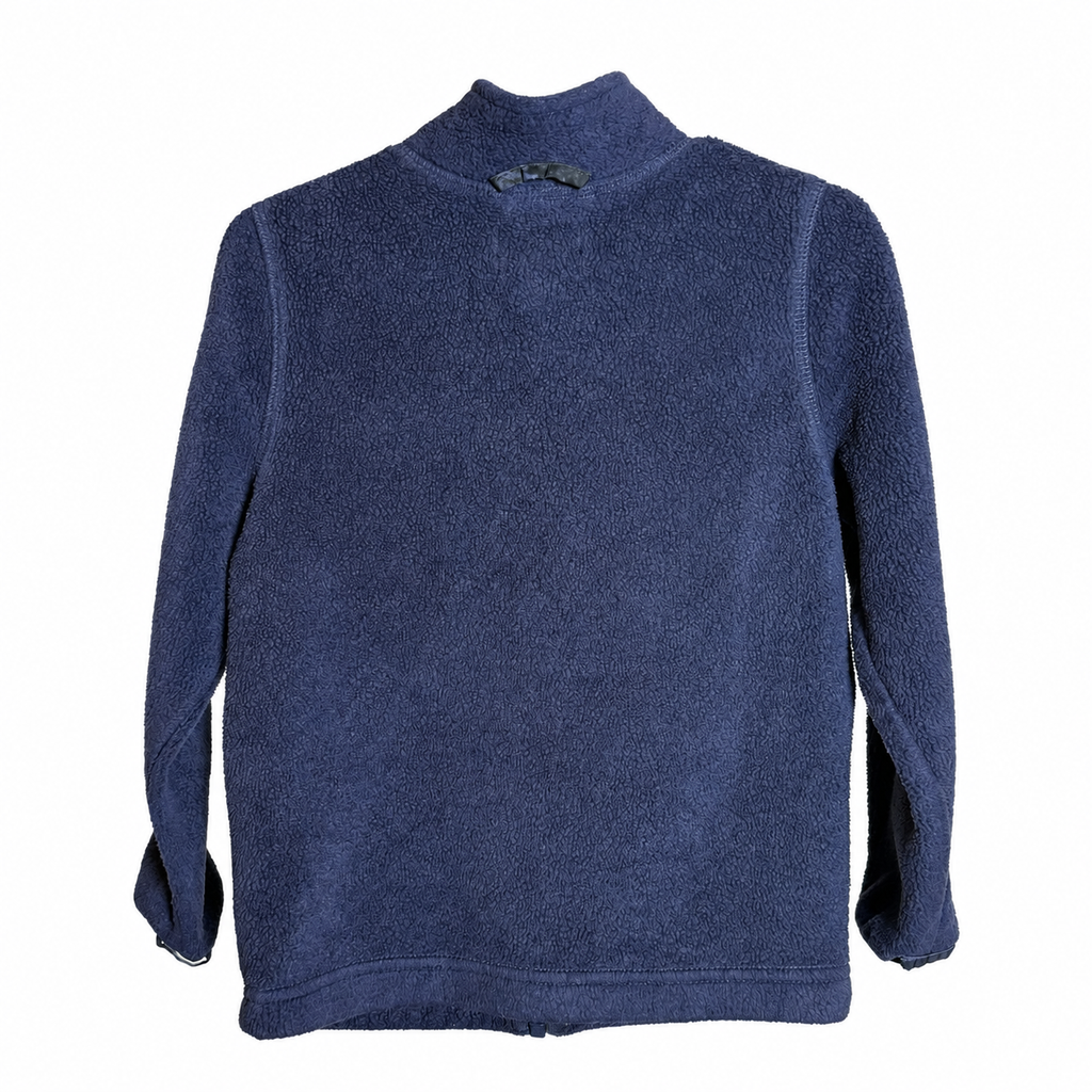 The Children's Place Kids Full Zip Fleece Jacket – Navy – Size 4 (XS)