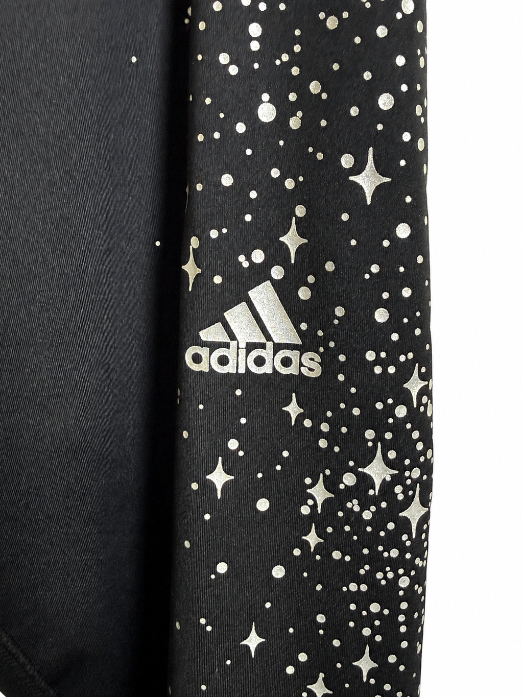 adidas Girls' AEROREADY Star Print Leggings – Youth M 10/12