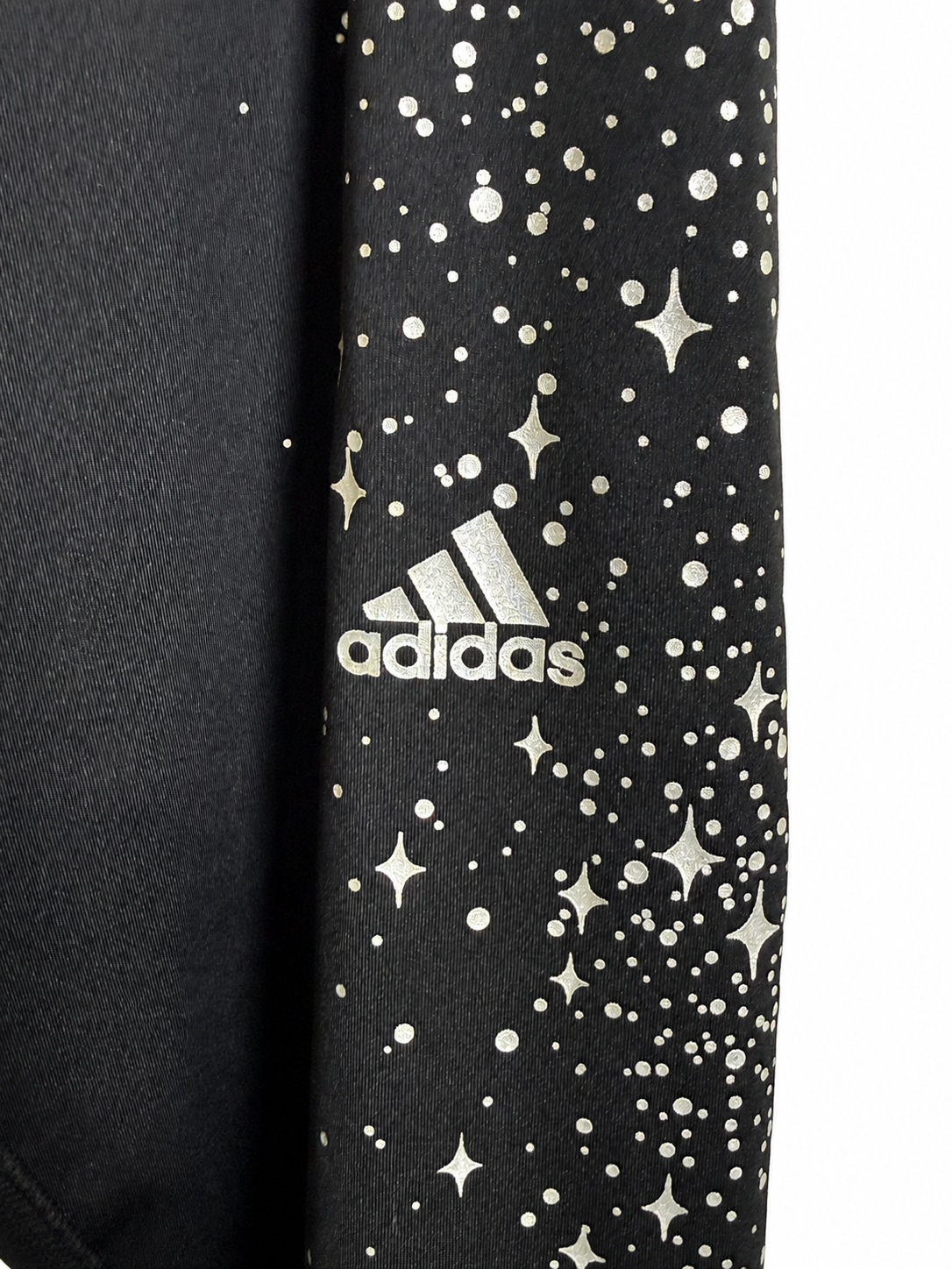 adidas Girls' AEROREADY Star Print Leggings – Youth M 10/12