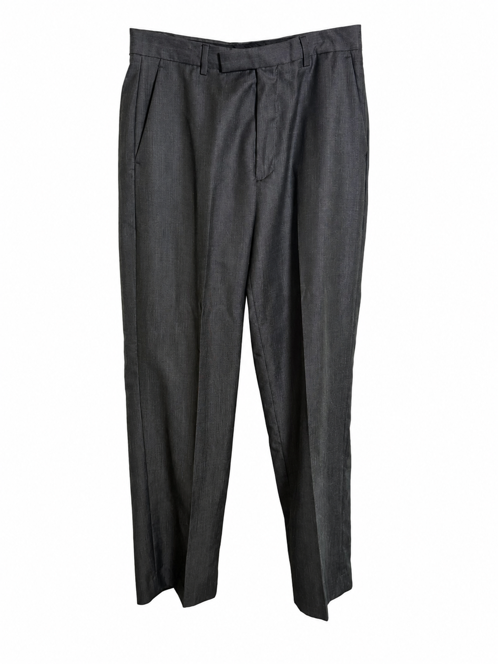 Calvin Klein Boys’ Charcoal Gray Dress Pants