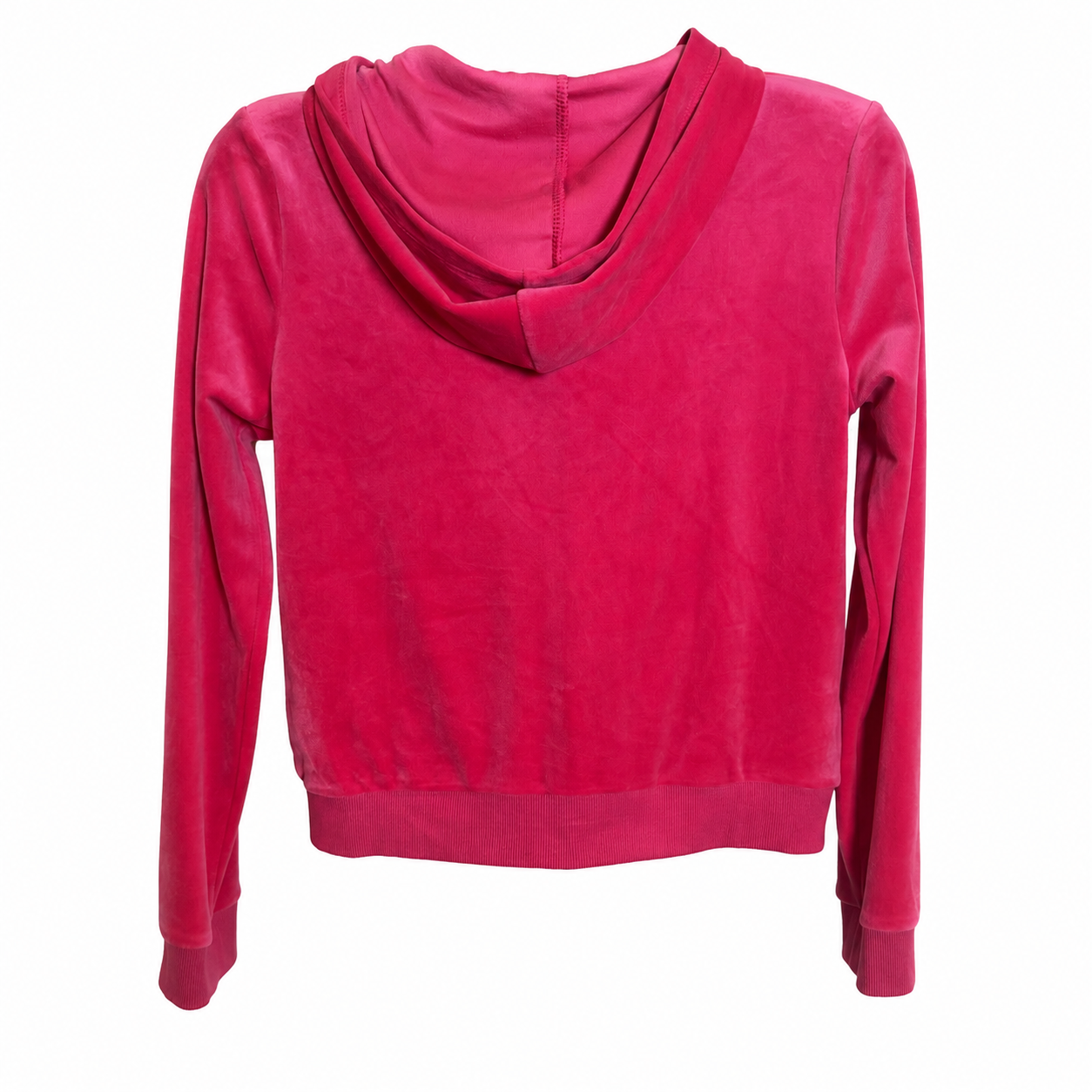 ART CLASS GIRLS’ HOT PINK VELOUR ZIP HOODIE – XXL 16/18