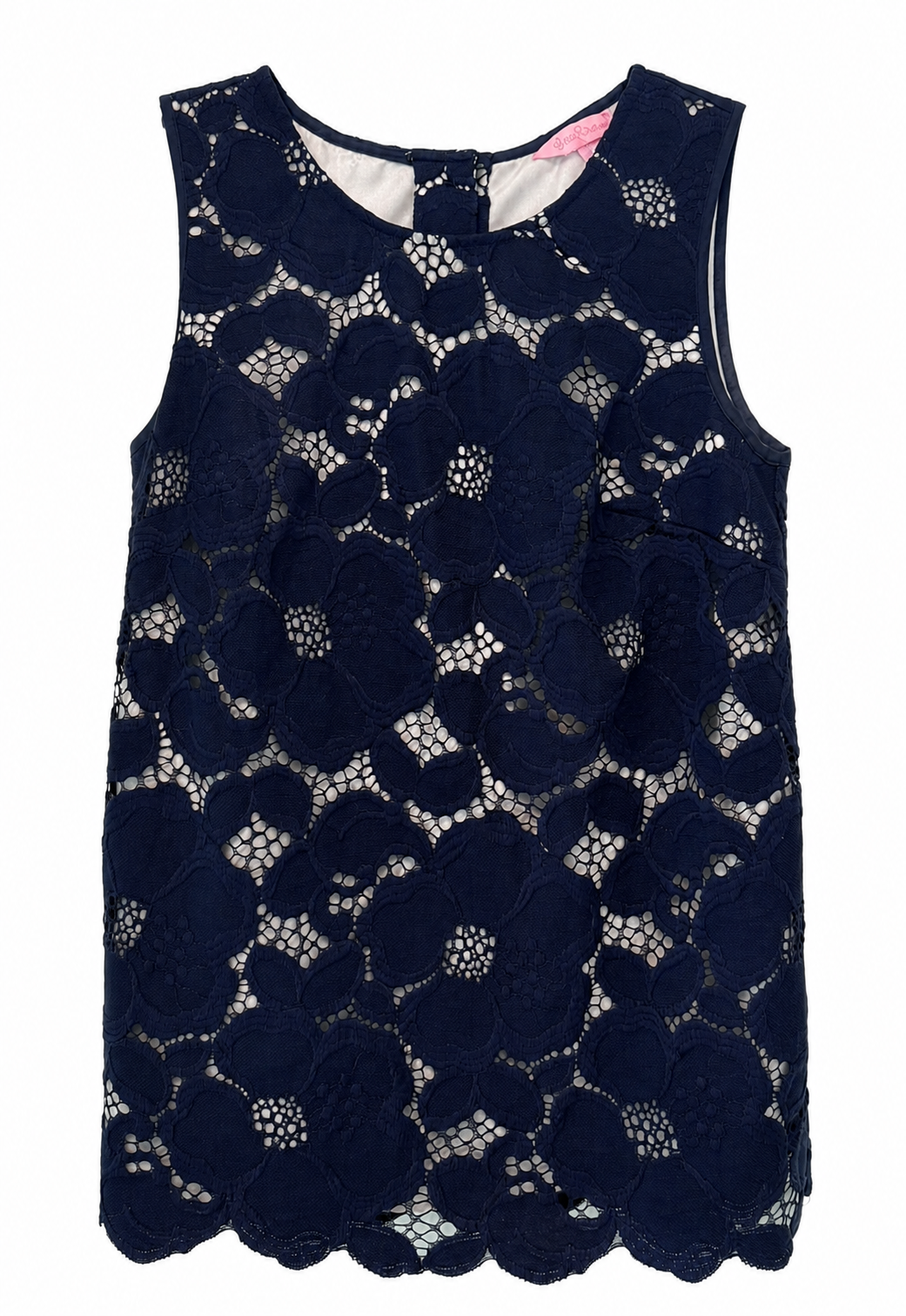 Lilly Pulitzer Navy Lace Sleeveless Top