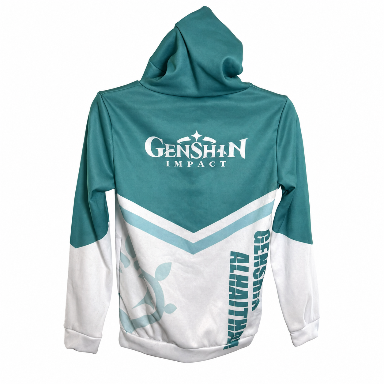 Genshin Impact Alhaitham Fleece-Lined Graphic Hoodie – Men's Small