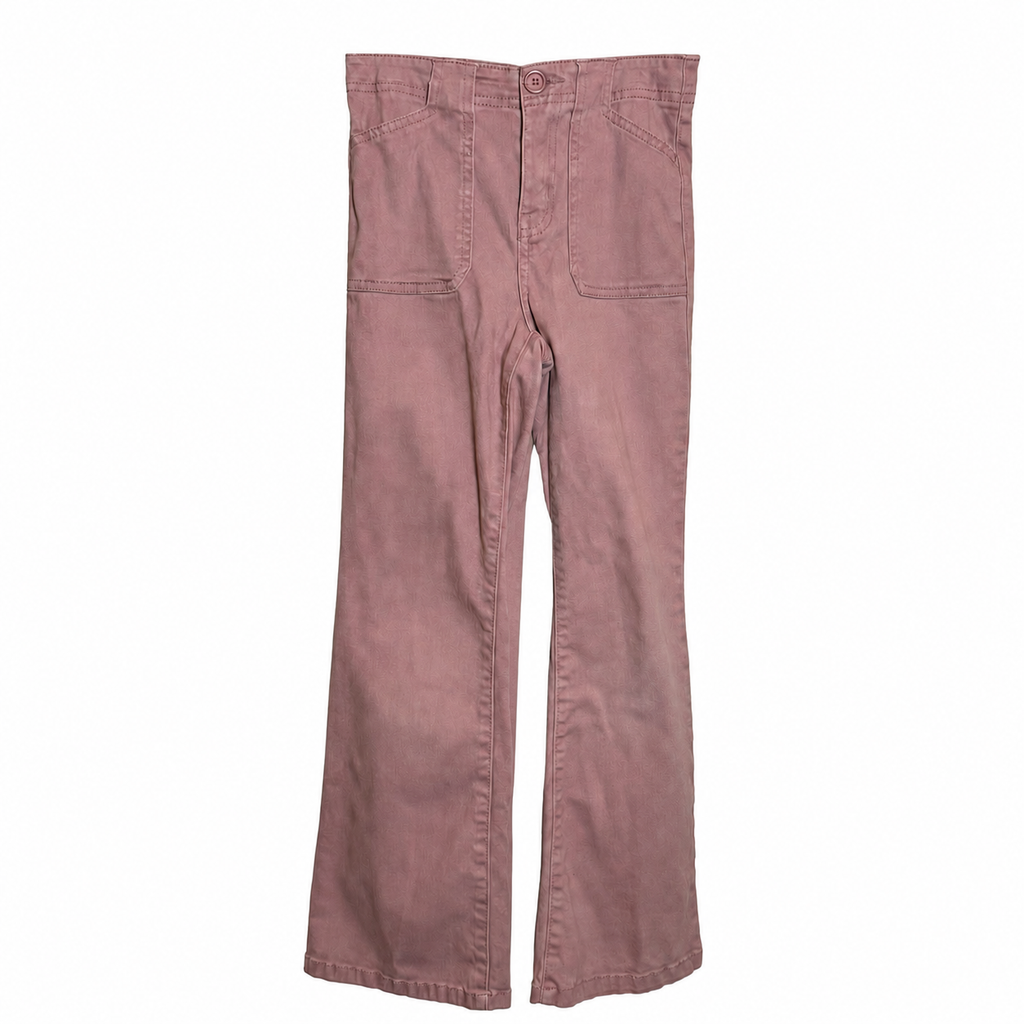 Celebrity Pink Girls Dusty Rose Flare Jeans - Size 10