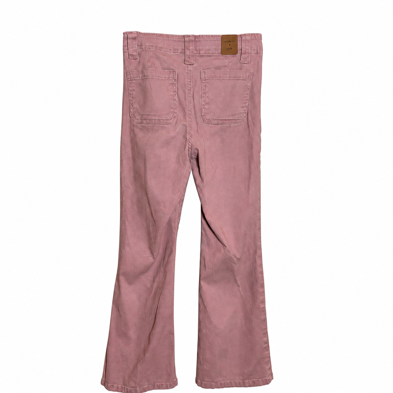 Celebrity Pink Girls Dusty Rose Flare Jeans - Size 10