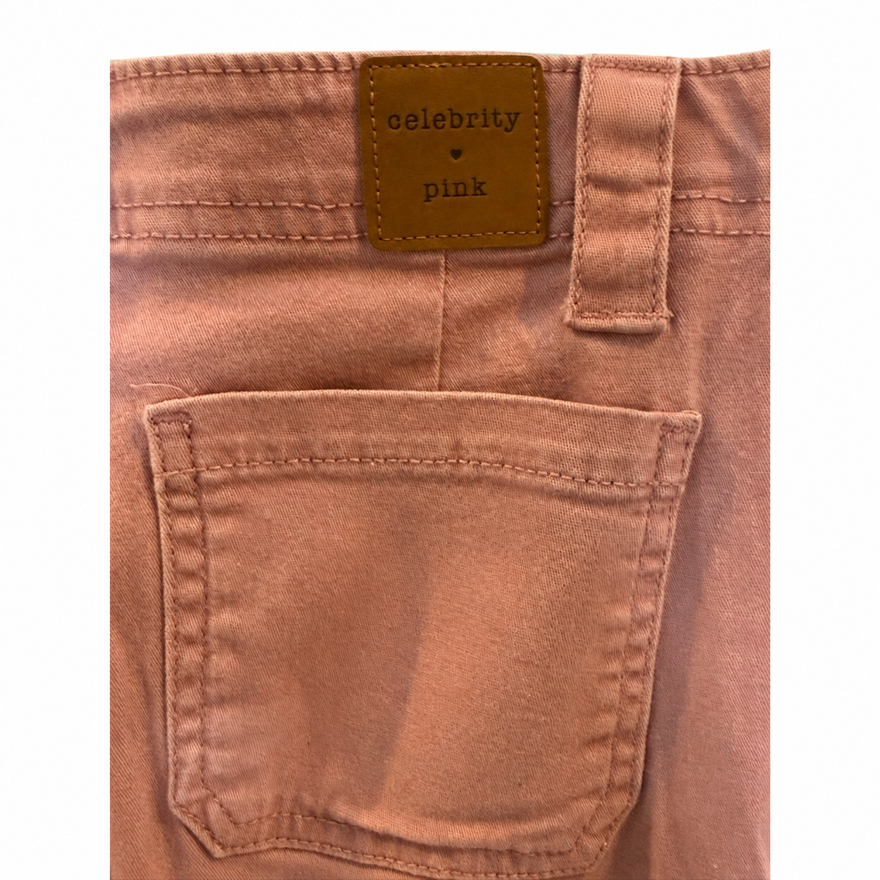 Celebrity Pink Girls Dusty Rose Flare Jeans - Size 10