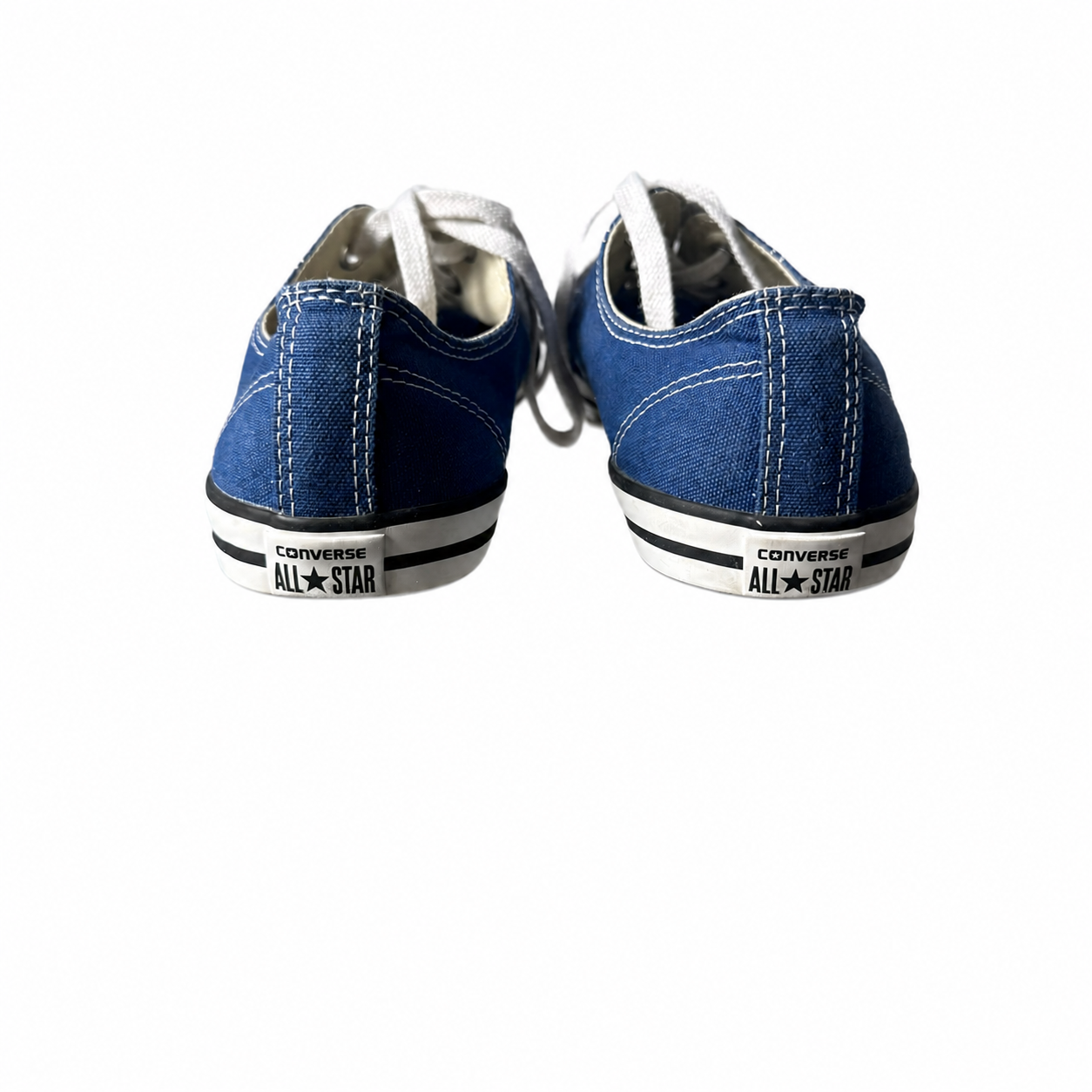 Converse Chuck Taylor All Star Blue Canvas Low-Top Sneakers – Women’s Size 8