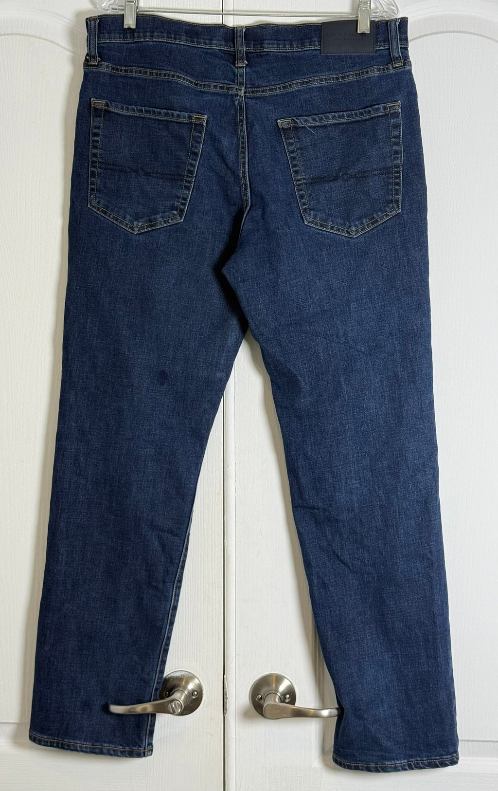Lucky Brand 223 Straight Men's Jeans – Dark Wash Stretch Denim (34x32)