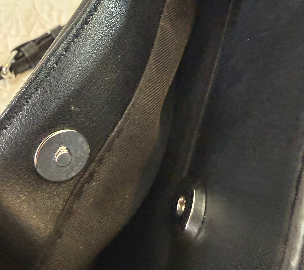 Nine West Gray Monogram Crossbody Bag