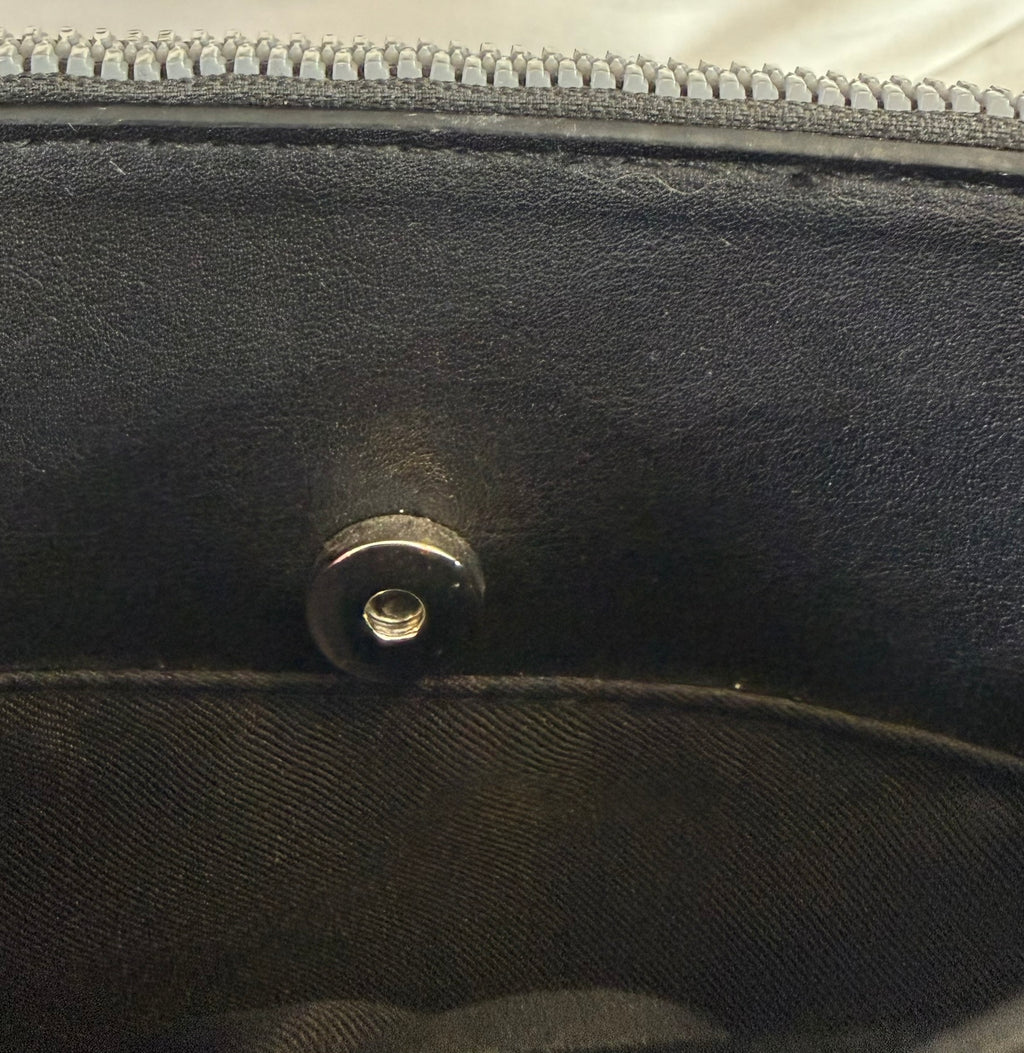 Nine West Gray Monogram Crossbody Bag