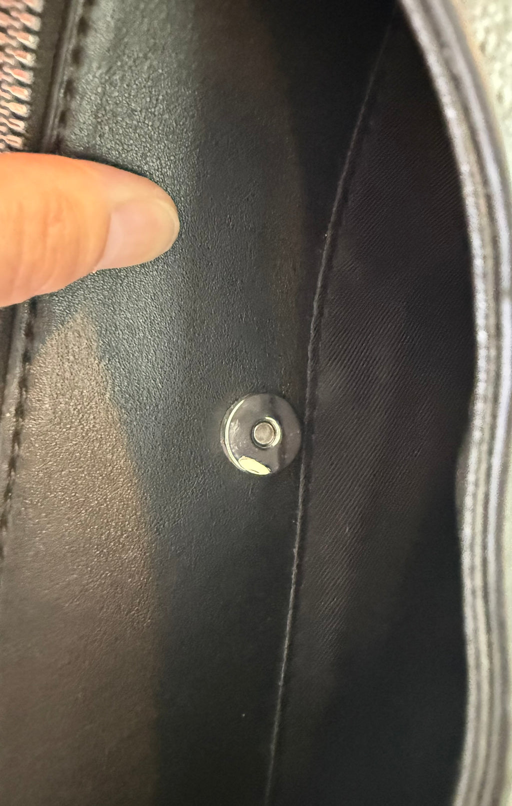 Nine West Gray Monogram Crossbody Bag