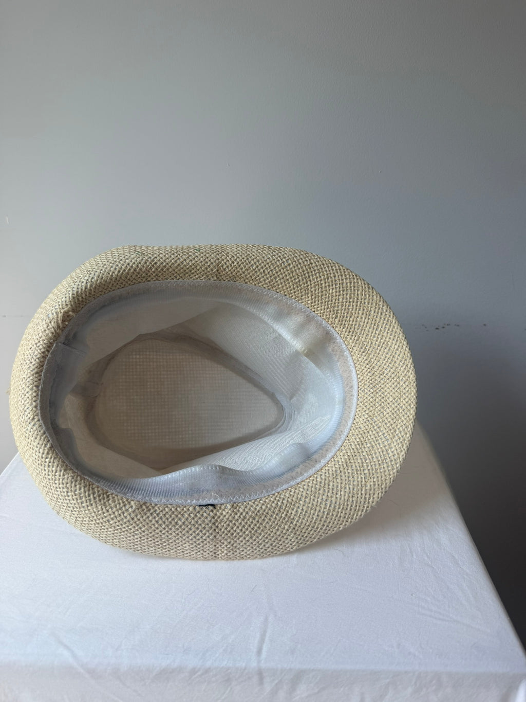 Kids Classic Straw Fedora Hat with Black Band | Lightweight Summer Sun Hat