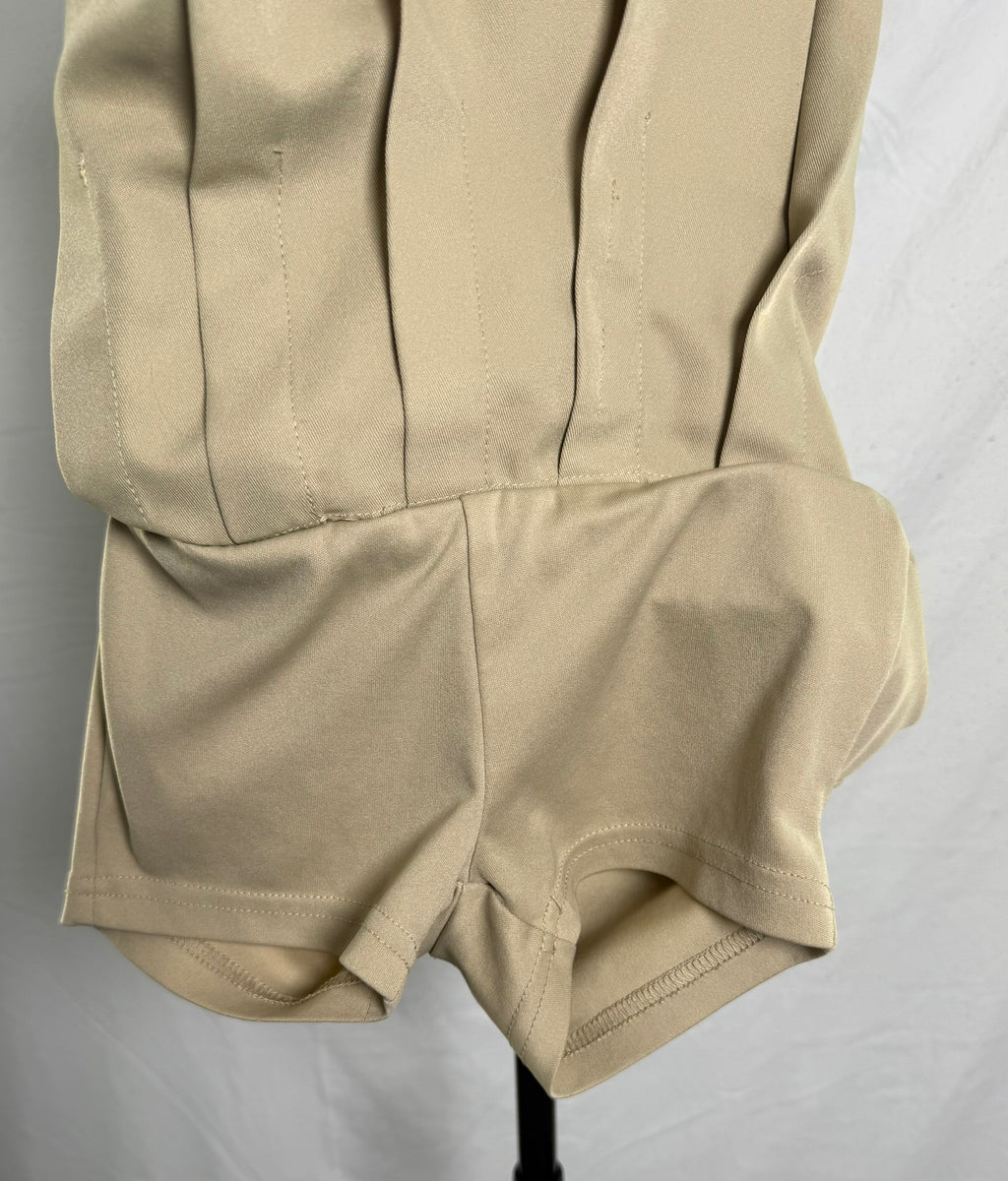 French Toast Girls' Khaki School Uniform Skort with Built-In Shorts – Size 5