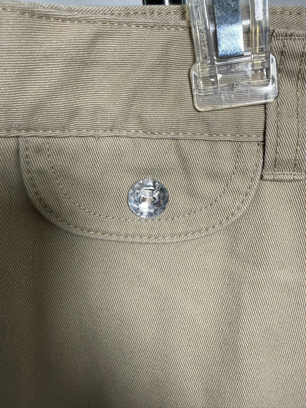 French Toast Girls' Khaki School Uniform Pants – Size 12 | Adjustable Waist