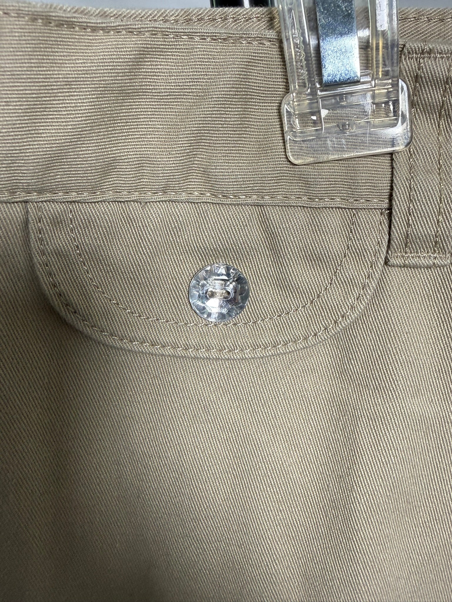 French Toast Girls' Khaki School Uniform Pants – Size 12 | Adjustable Waist