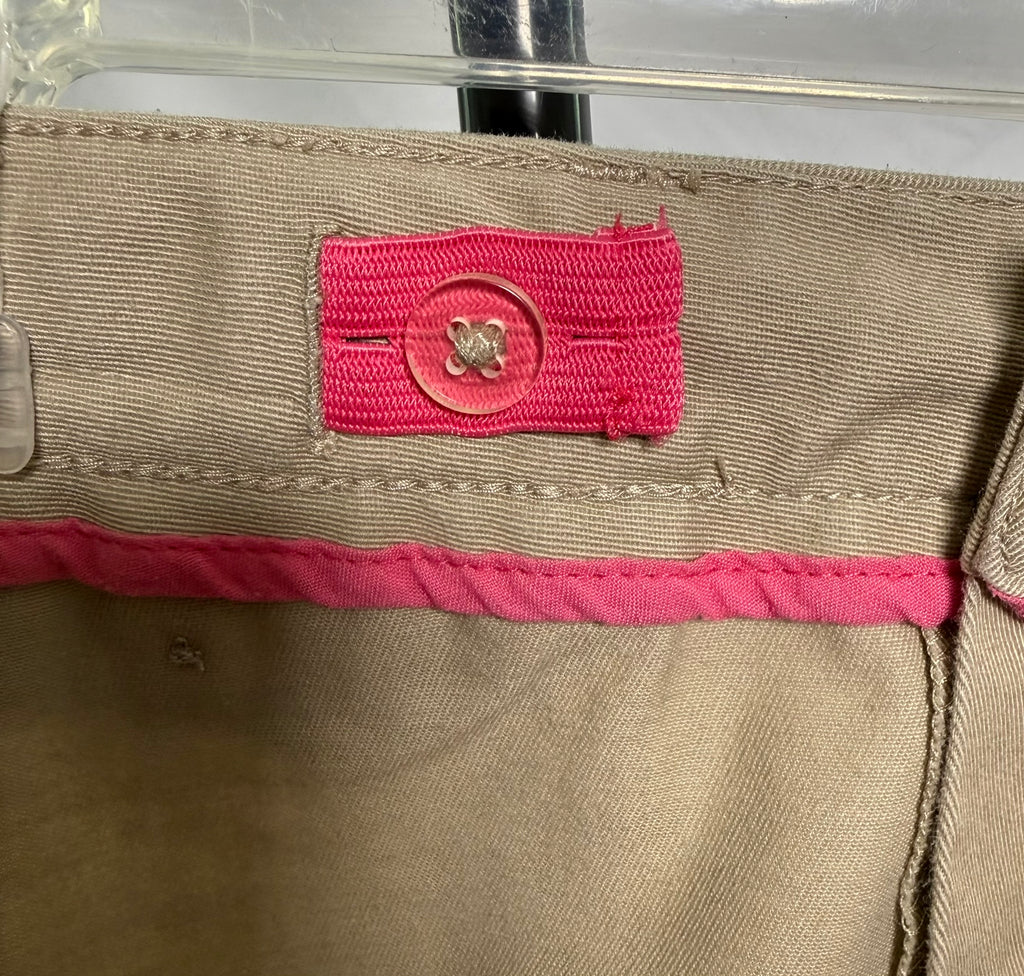 French Toast Girls' Khaki School Uniform Pants – Size 12 | Adjustable Waist