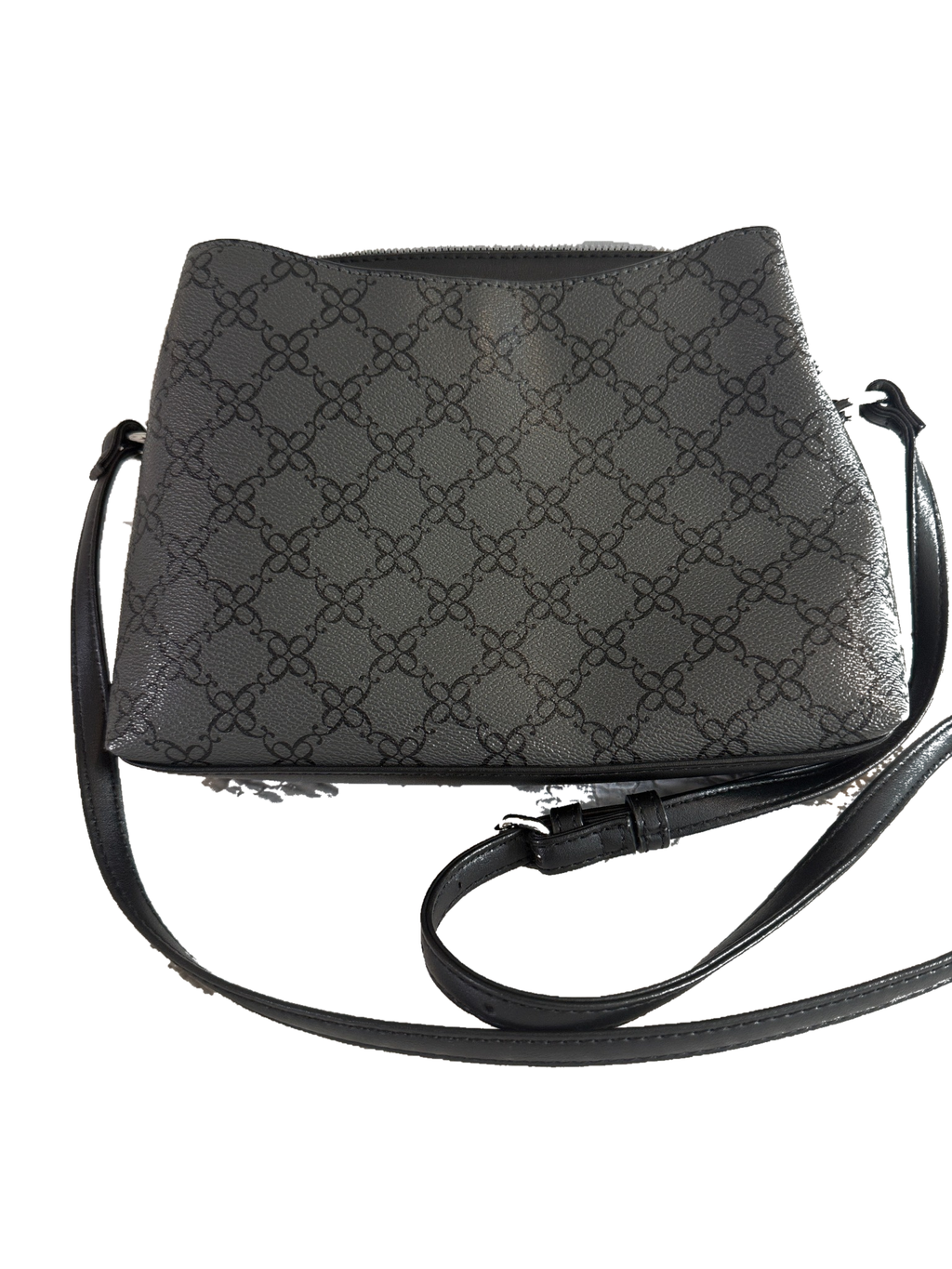 Nine West Black and Gray Crossbody Bag