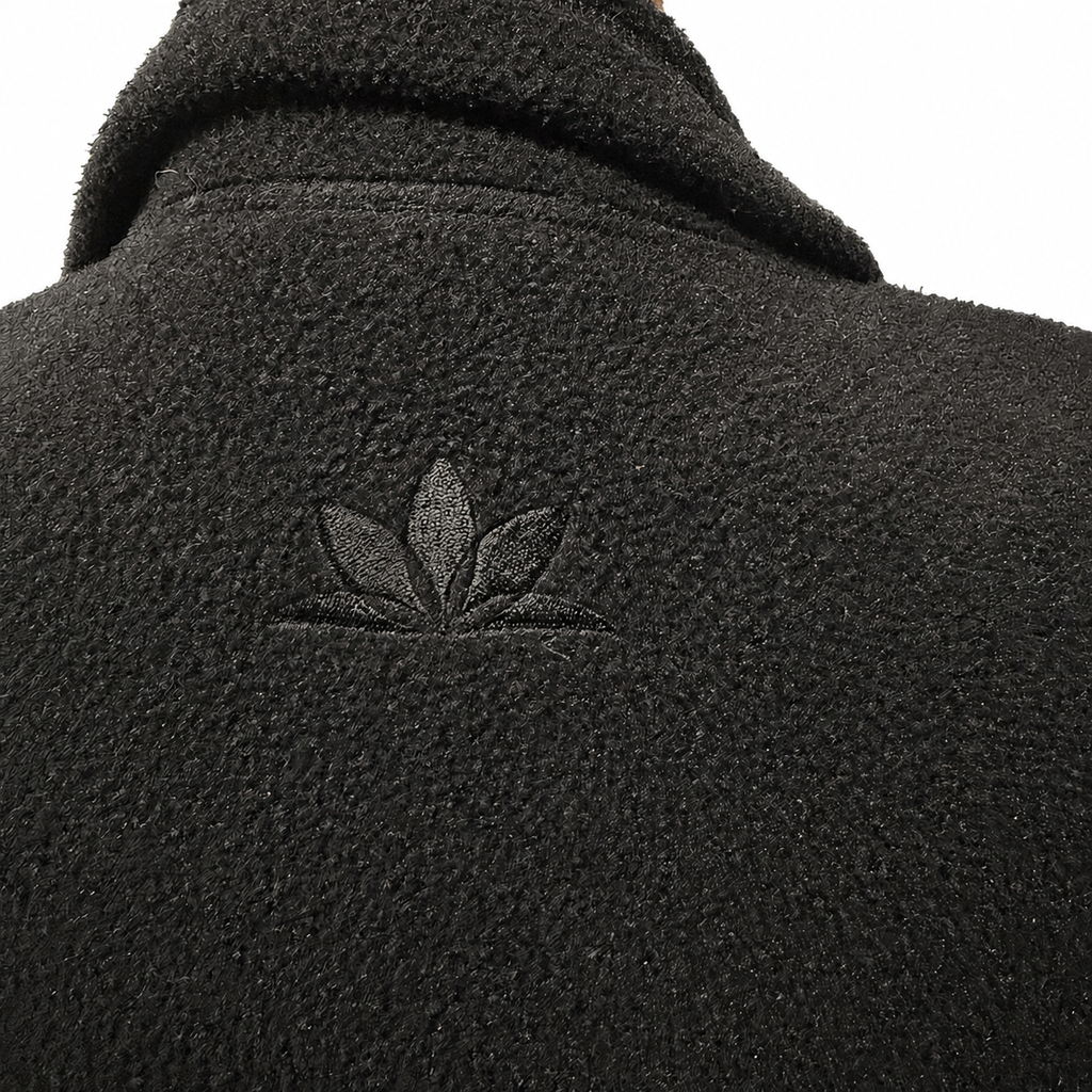 REI Women’s Full-Zip Fleece Jacket – Solid Black, Small