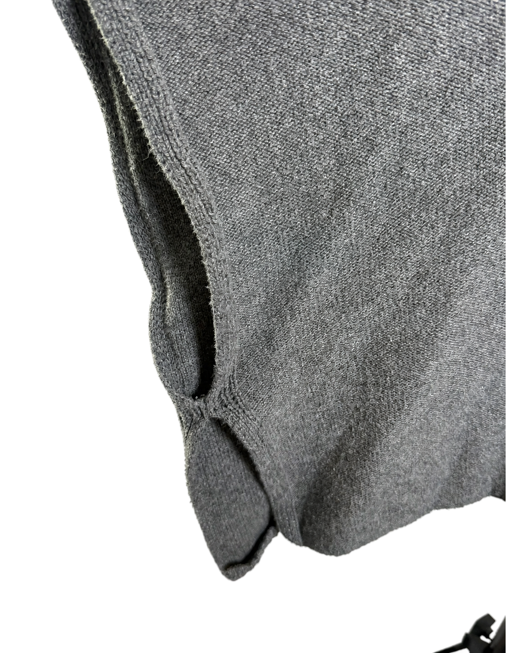 Gap Kids Cable Knit Hooded Poncho Sweater - Charcoal Gray - Size Large (L)