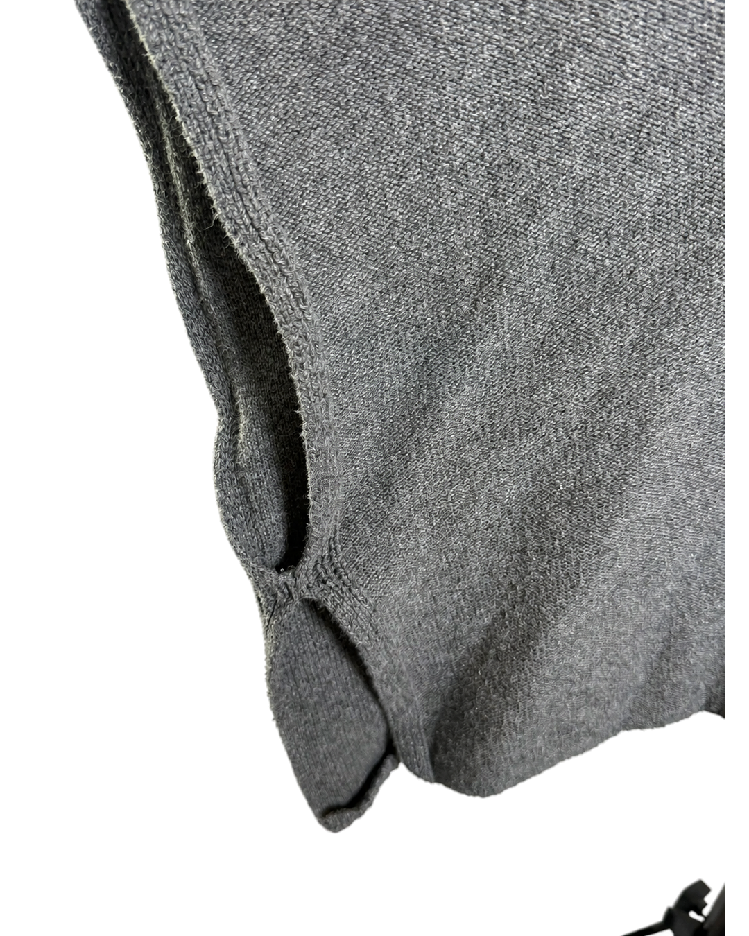 Gap Kids Cable Knit Hooded Poncho Sweater - Charcoal Gray - Size Large (L)